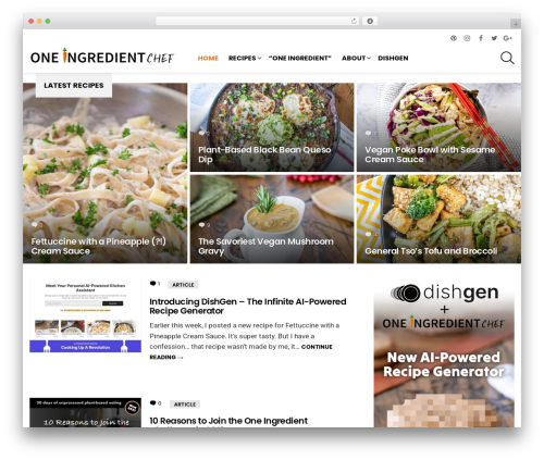 Social Media Share Buttons | MashShare (mashsharer) free WordPress plugin - oneingredientchef.com Social Media Share Buttons | MashShare (mashsharer) free WordPress plugin - oneingredientchef.com