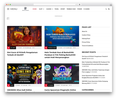 BuzzMag theme WordPress - rosachumbe.com