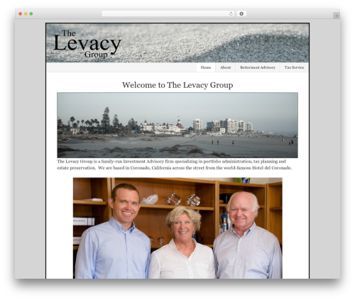Dynamik-Gen theme WordPress - thelevacygroup.com