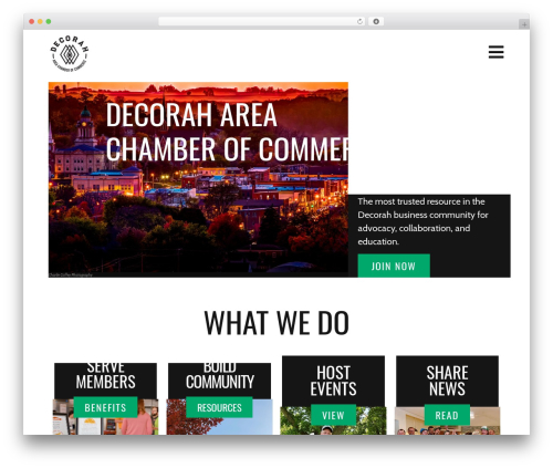 Hello Elementor theme WordPress - decorahareachamber.com