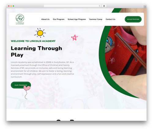Kidso theme WordPress - lincolnacademy.us