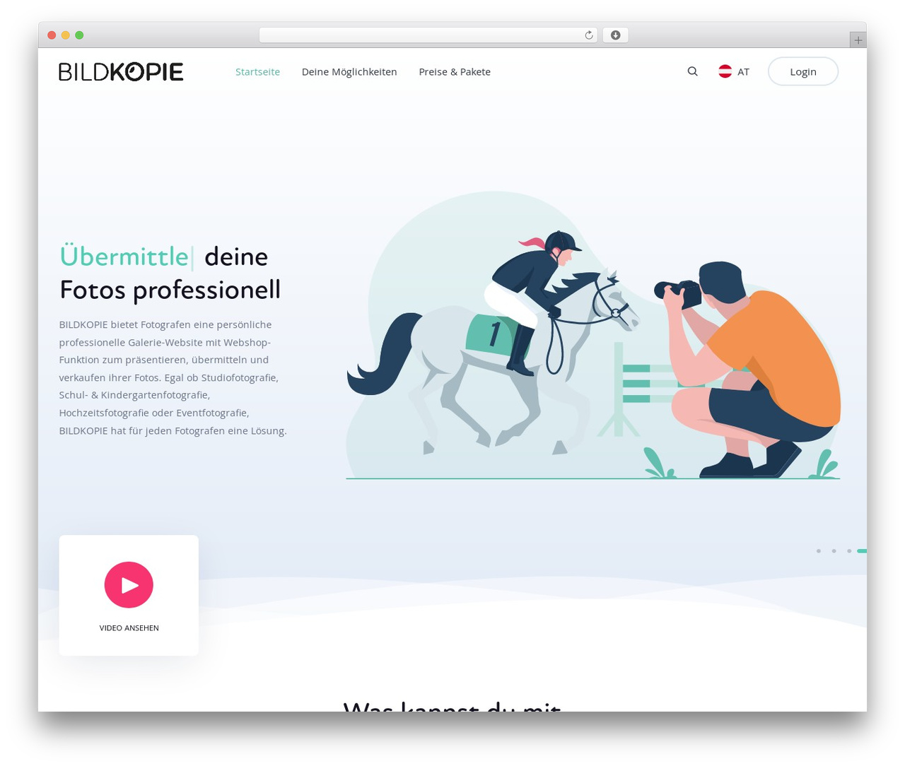 Scape theme WordPress - bildkopie.com