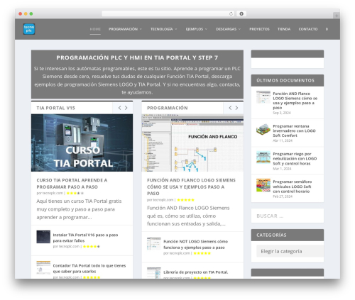 Theme WordPress Extra - tecnoplc.com