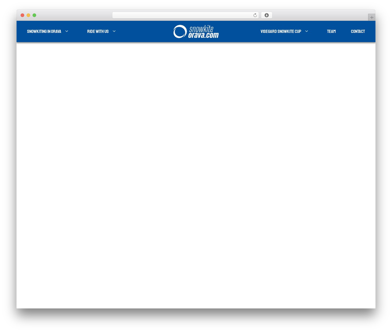WordPress theme GeneratePress - snowkiteorava.com