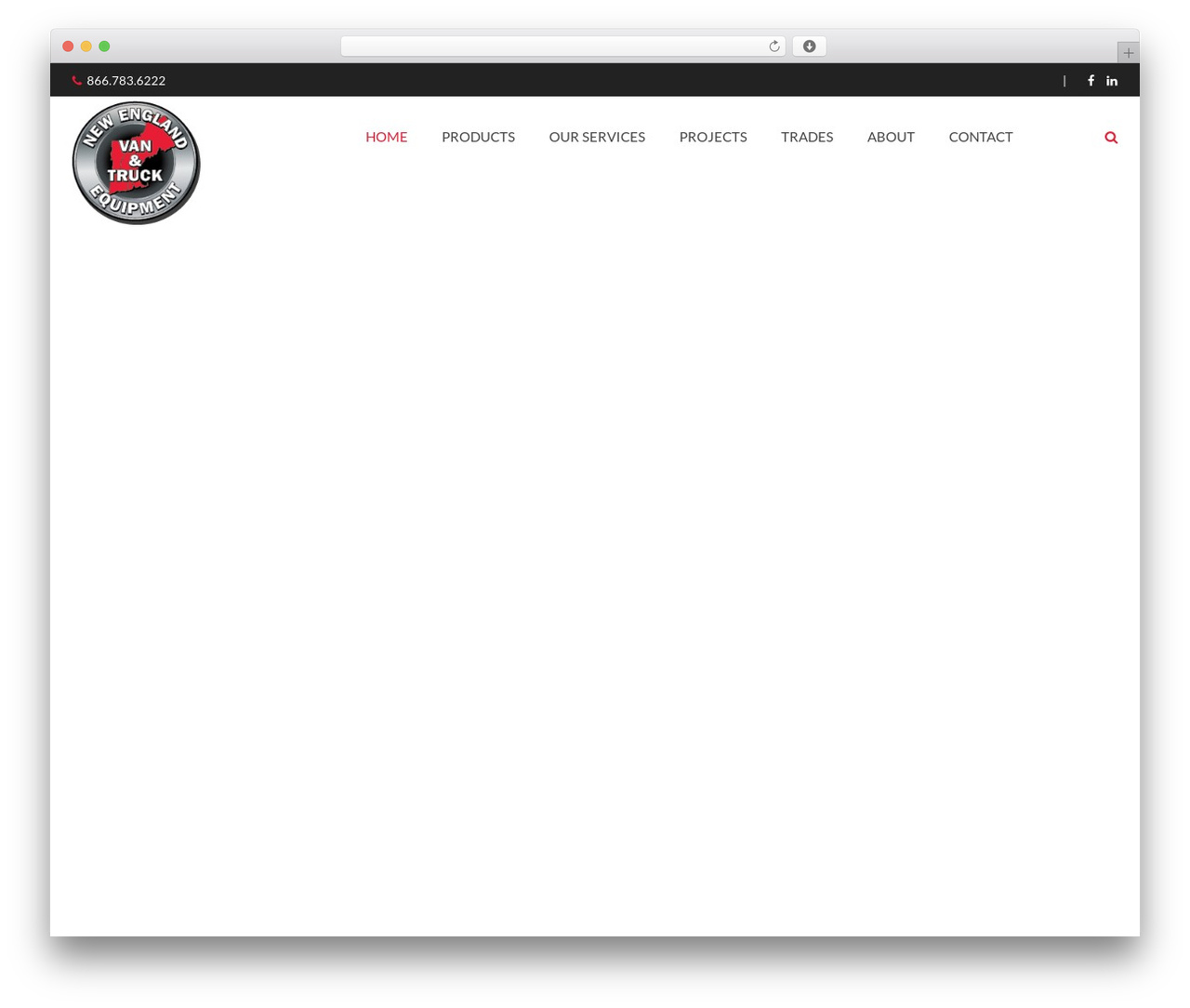 WordPress theme GTBuilder - newenglandvan.com