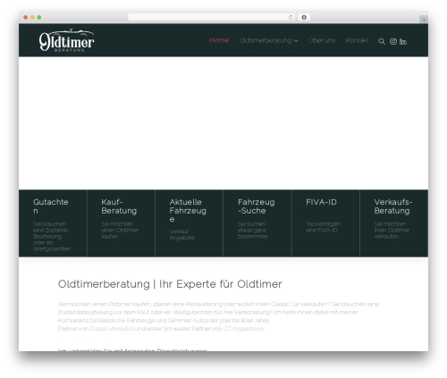 WordPress theme MW - oldtimerberatung.ch