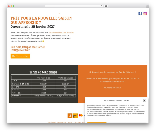 WordPress website theme Conrad - erablieremeunier.com