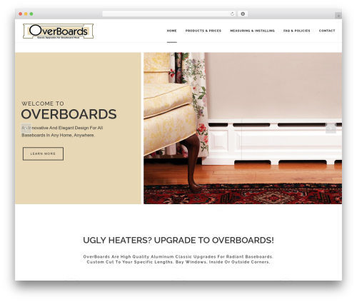 Dalton Theme WordPress theme design - go-overboard.com