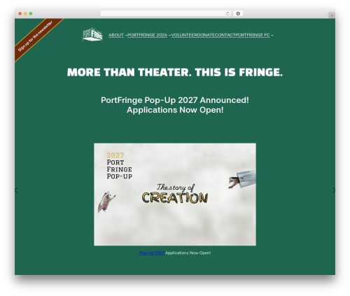 Elevated Lite WordPress theme - portfringe.com