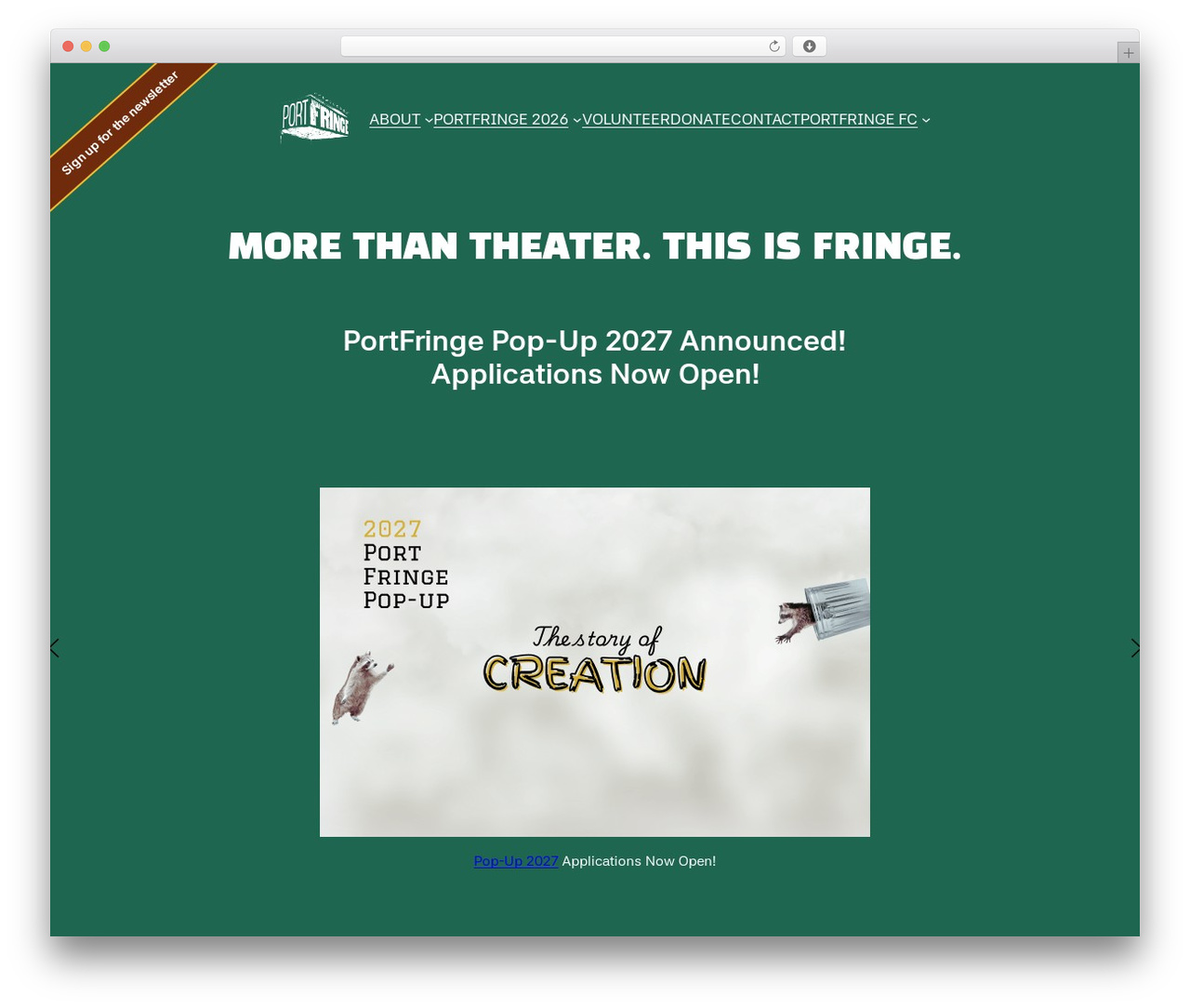 Elevated Lite WordPress theme - portfringe.com