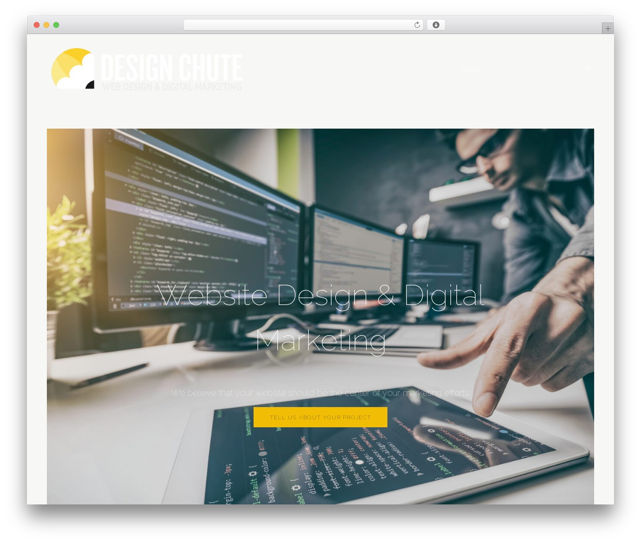 Genesis WordPress theme - designchute.com