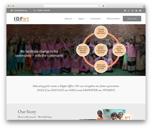 Lifeline2 WordPress blog theme - idf4all.org