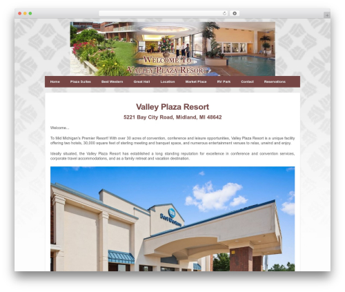 Responsive Pro theme WordPress - valleyplazaresort.com
