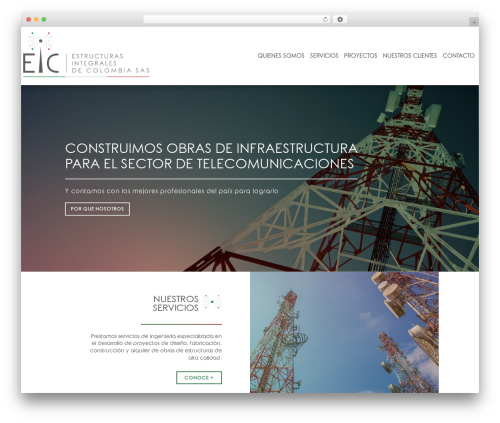 Theme WordPress EIC Theme - eicsas.com