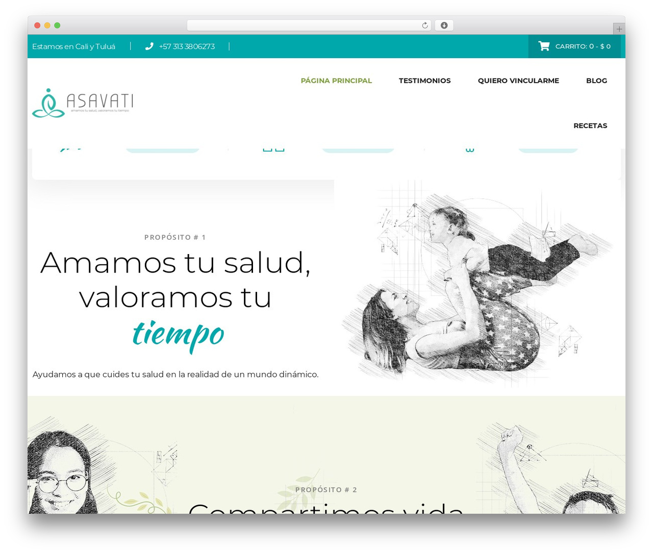 Theme WordPress OrgaFit - asavati.com