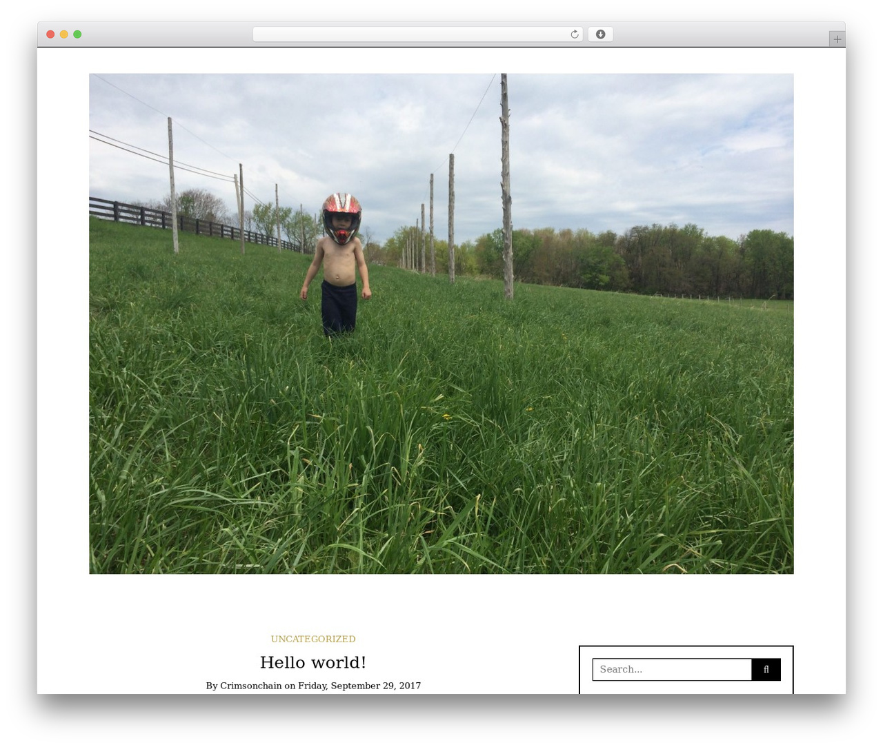 Writee WordPress theme - orioncaldwell.com