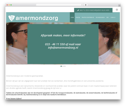 cherry WordPress theme - www.amermondzorg.nl