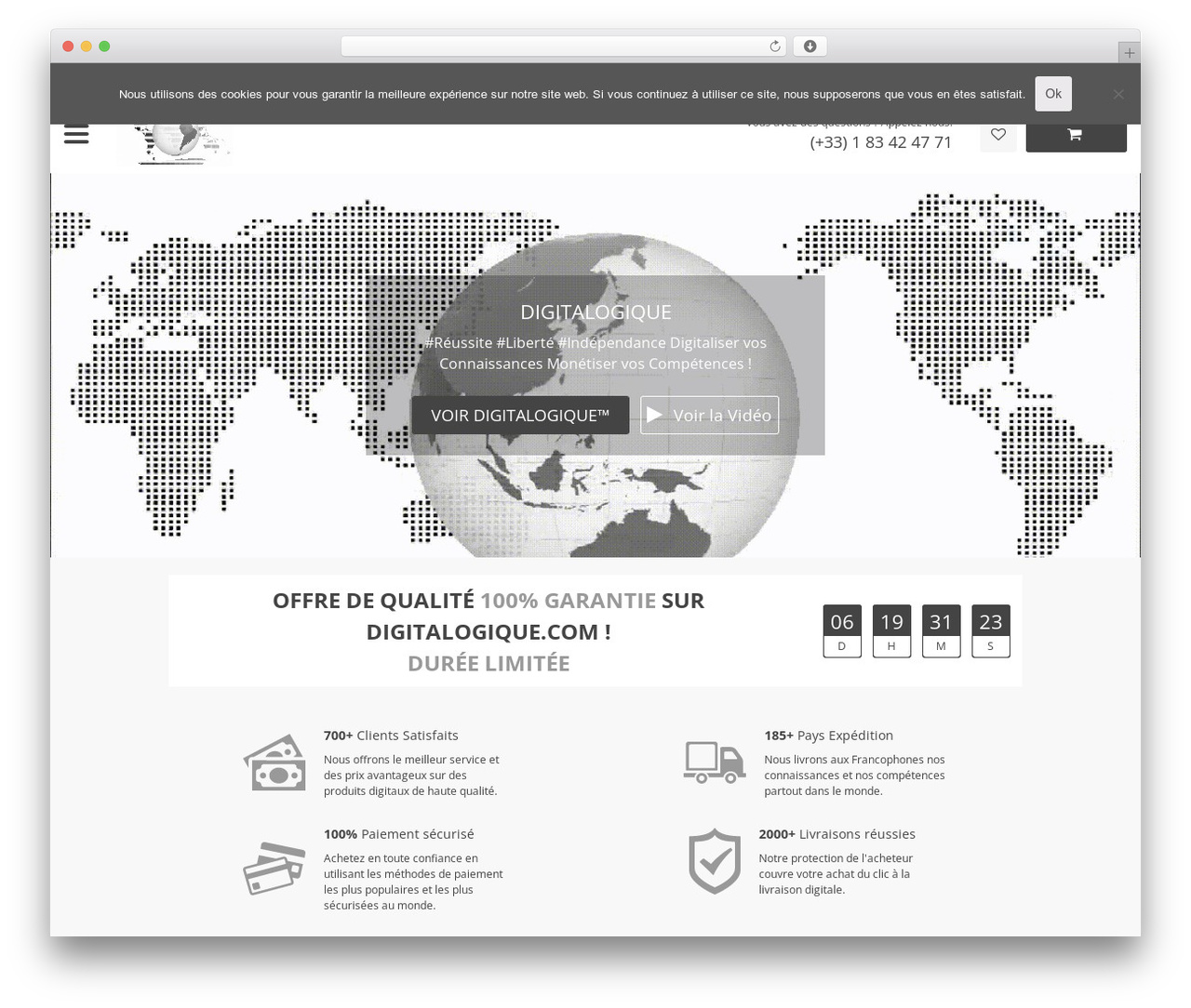 DavinciWoo WP theme - digitalogique.com