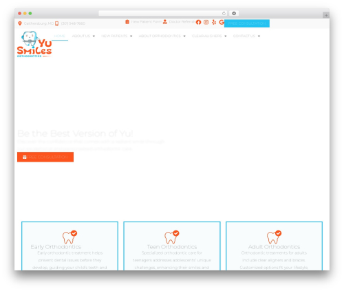Hello Elementor WP theme - dryuorthodontics.com