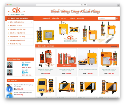 webbachthang WordPress website theme - quangkhuong.com