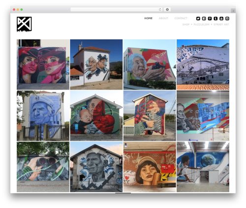 WordPress theme Square Box Responsive Theme - kasartofficial.com