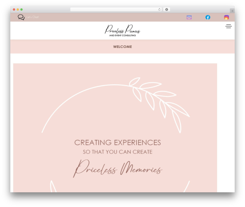 WordPress theme Ukilo - pricelesspicnics.com