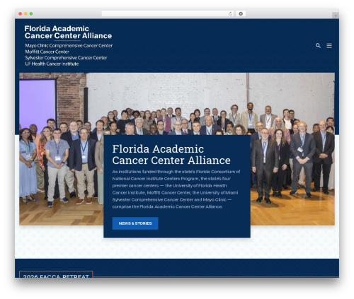 Apollo theme WordPress - floridacancerresearch.org