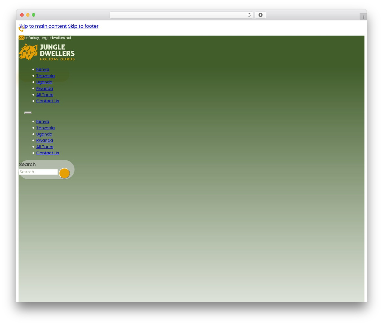 Bricks WordPress theme design - jungledwellers.net