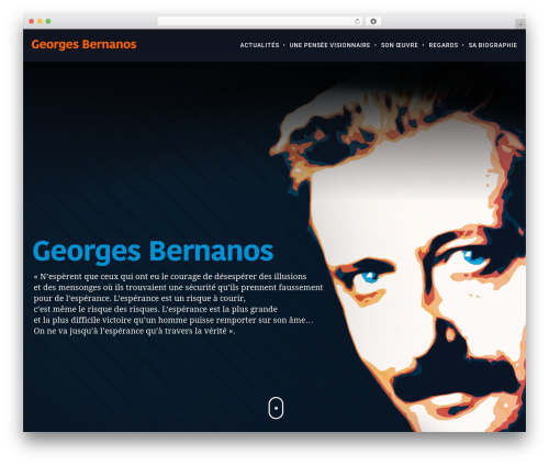 Content_timeline WordPress plugin - georges-bernanos.com