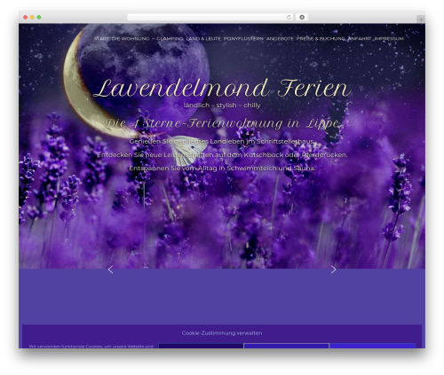 childTheme WordPress theme - lavendelmond-ferien.de