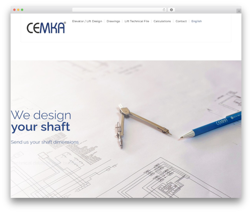 Consultancy WordPress theme - cemka.net
