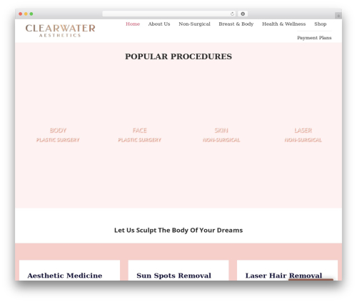 Woocommerce services WordPress plugin - clearwateraesthetics.com