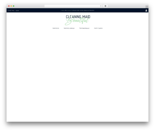 Gift up WordPress plugin - cleaningmaidbeautiful.com
