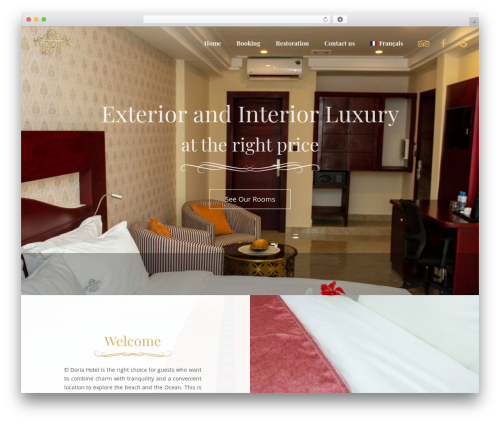 Lambda best hotel WordPress theme - eldoriahotel.com