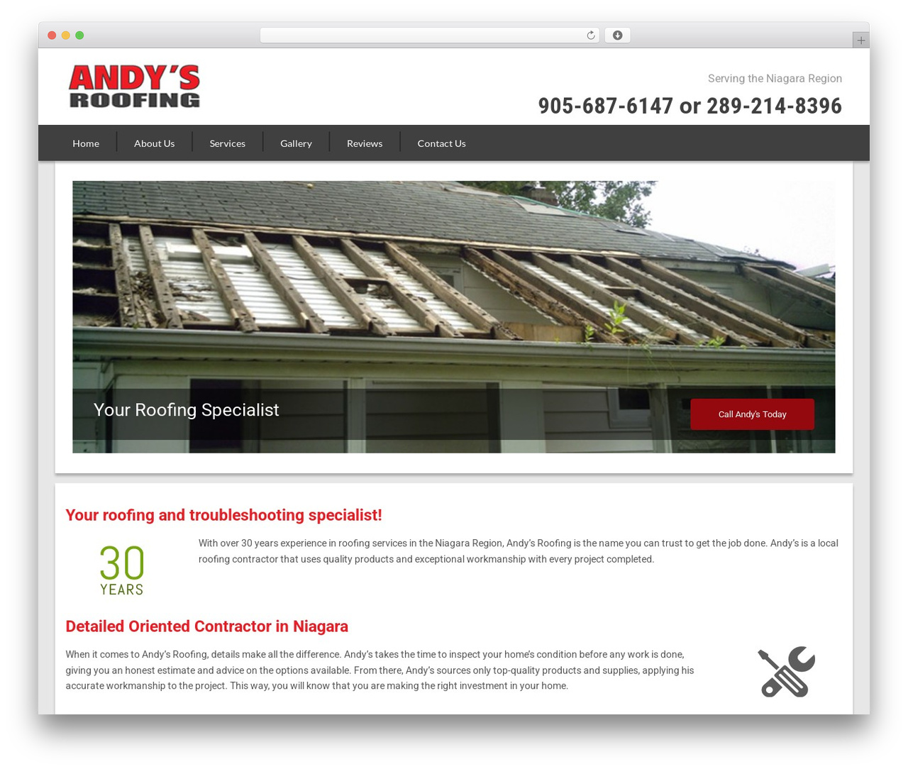 Laurel WordPress theme - andysroofing.ca Laurel WordPress theme - andysroofing.ca