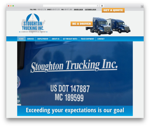 Main Theme WordPress theme - stoughton-trucking.com