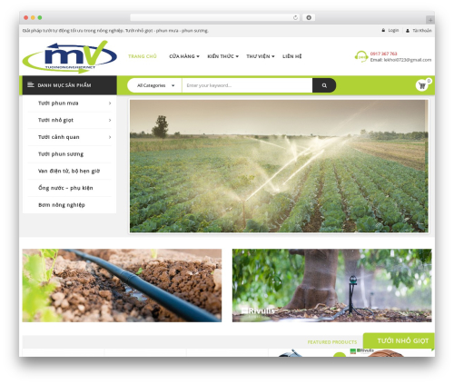 Revo WordPress theme - tuoinongnghiep.net