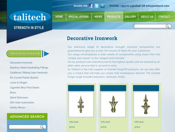 talitech WordPress theme