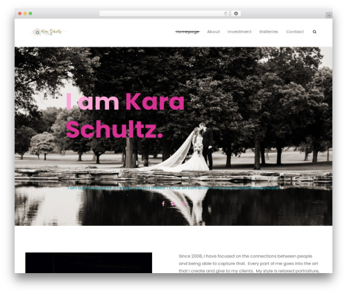 WordPress theme ZtudioX - karaschultz.com