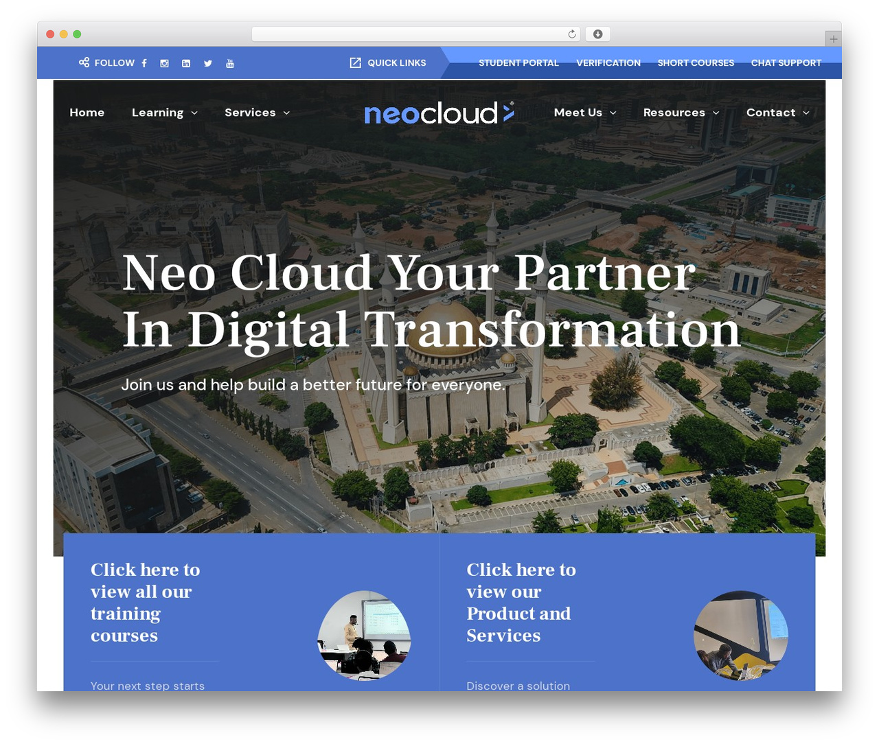 WordPress theme Educamb - techneo.ng