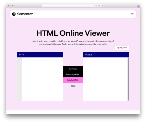 Elementor network WordPress plugin - elementor.com/tools