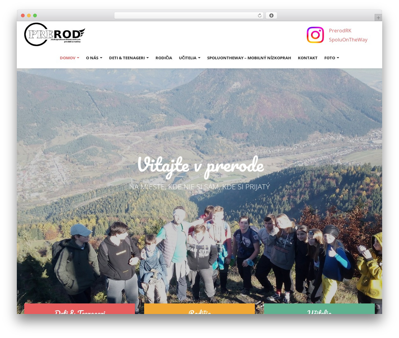 WordPress theme Magicreche Child - prerod.sk