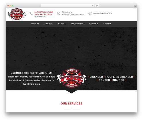 WordPress theme Opus - Wordpress Theme - unlimitedfire.com