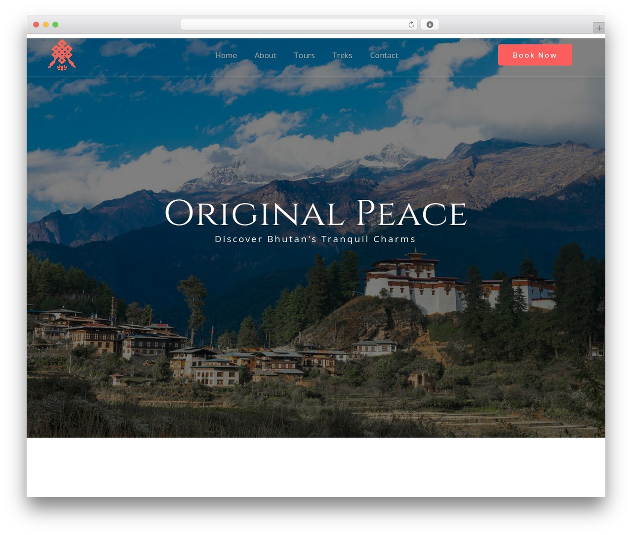 WordPress theme Tevily - original-peace.com
