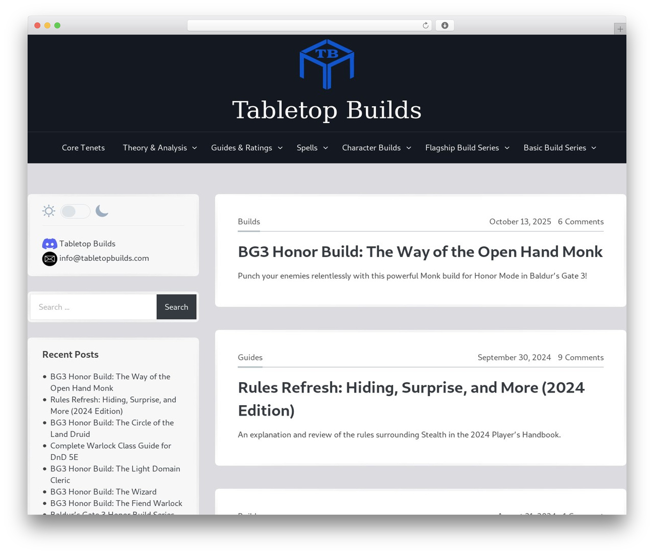 AwesomePress WordPress theme - tabletopbuilds.com AwesomePress WordPress theme - tabletopbuilds.com