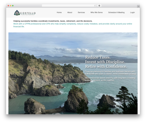 Beaver Builder Theme WordPress theme - costellofinancialplanning.com