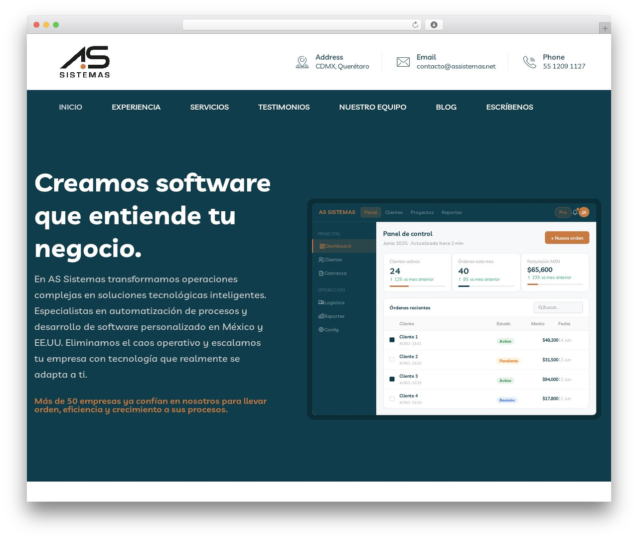 Braintech theme WordPress - assistemas.net