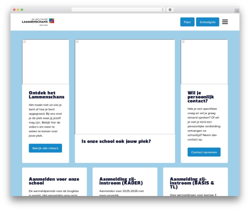 Davinci WordPress theme - davinci-lammenschans.nl
