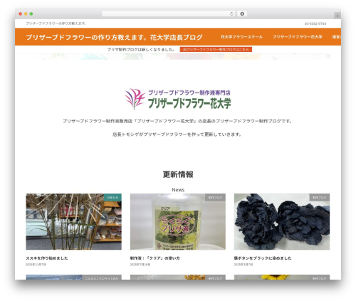 Vk blocks pro WordPress plugin - hanadaigaku.jp