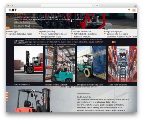 Theme WordPress Coverweb Theme for elementor_template - fliftforklift.com